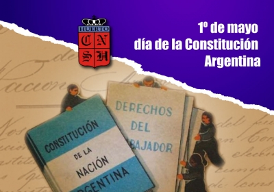 1º de mayo día de la Constitución Argentina