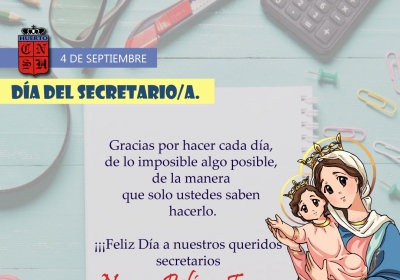 4 DE SEPTIEMBRE Día del Secretario/a.