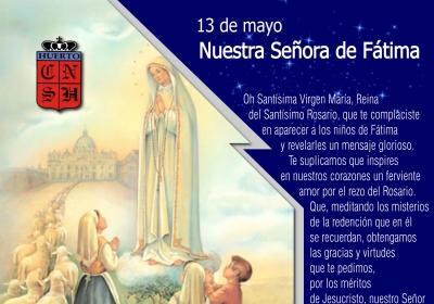 13 de mayo Nuestra Señora de Fátima