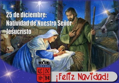 25 de diciembre: Natividad de Nuestro Señor Jesucristo
